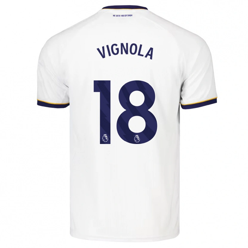 Danxen Dames Ornella Vignola #18 Middernachtblauw Wit Geel Uitshirt Uittenue 2026/27 T-Shirt België