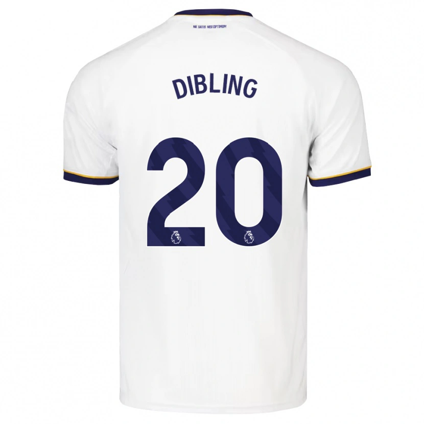 Danxen Dames Tyler Dibling #20 Middernachtblauw Wit Geel Uitshirt Uittenue 2026/27 T-Shirt België