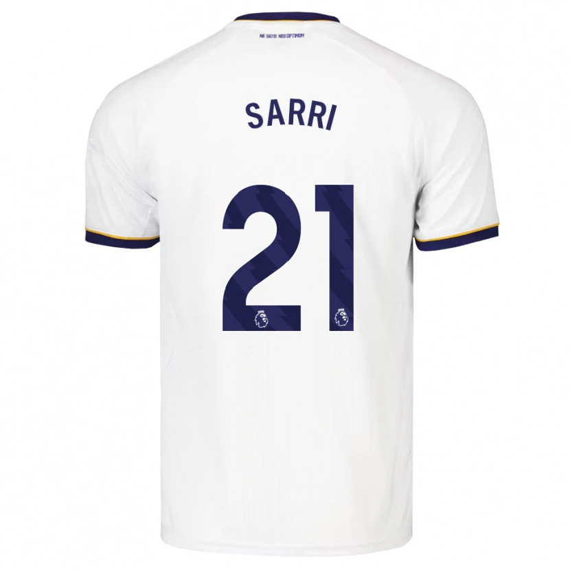 Danxen Dames Veatriki Sarri #21 Middernachtblauw Wit Geel Uitshirt Uittenue 2026/27 T-Shirt België