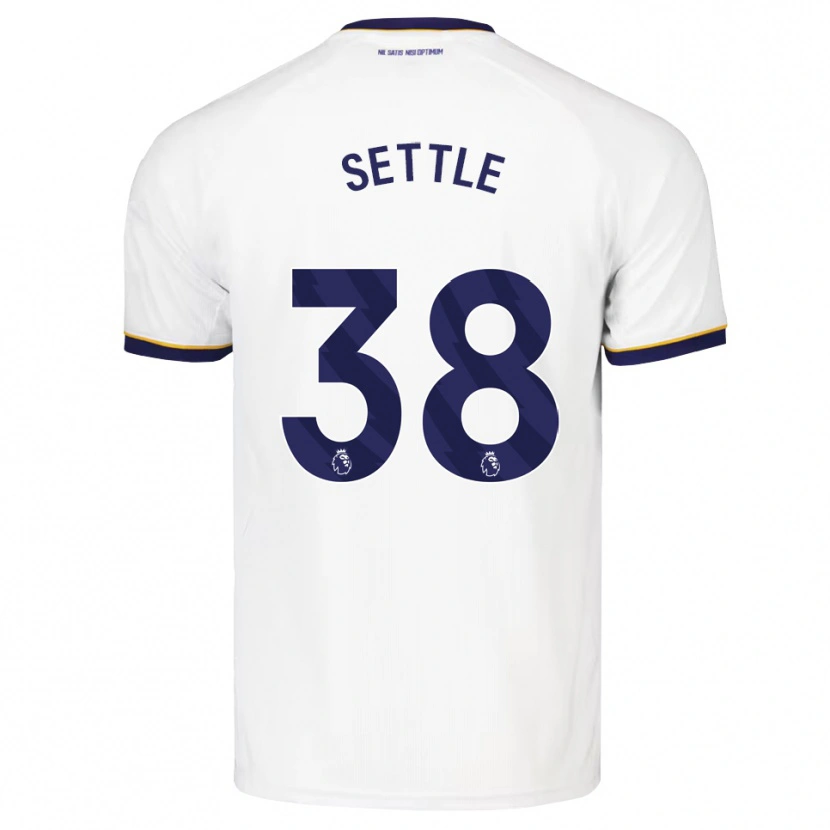 Danxen Dames Macy Settle #38 Middernachtblauw Wit Geel Uitshirt Uittenue 2026/27 T-Shirt België