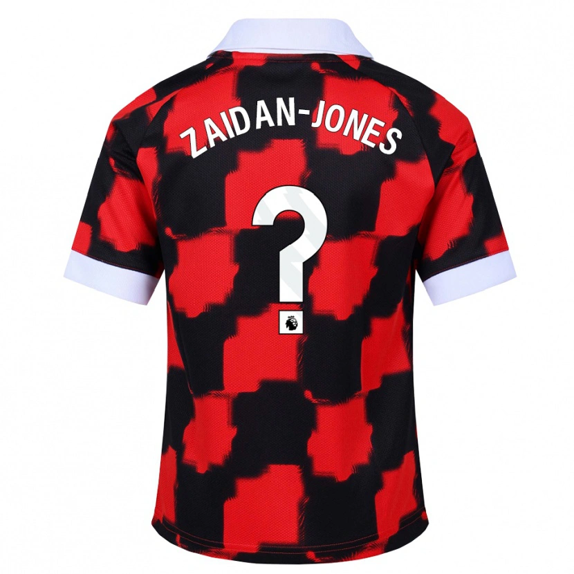 Danxen Dames Maddox Zaidan-Jones #0 Rood Wit Zwart Uitshirt Uittenue 2026/27 T-Shirt België