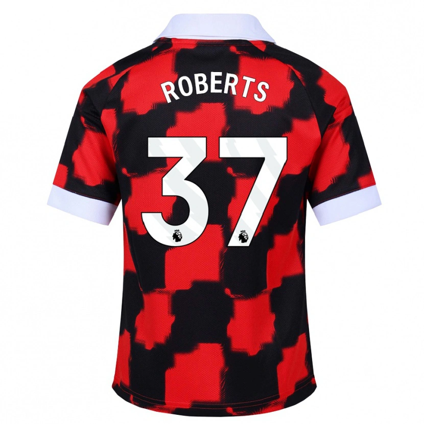Danxen Dames Sophia Roberts #37 Rood Wit Zwart Uitshirt Uittenue 2026/27 T-Shirt België