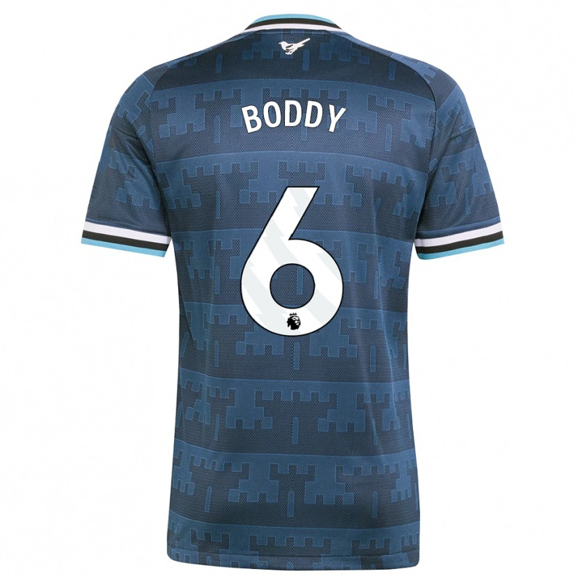 Danxen Dames Elysia Boddy #6 Geel Zwart Blauw Uitshirt Uittenue 2026/27 T-Shirt België