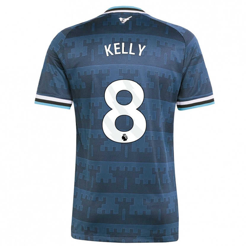 Danxen Dames Emma Kelly #8 Geel Zwart Blauw Uitshirt Uittenue 2026/27 T-Shirt België