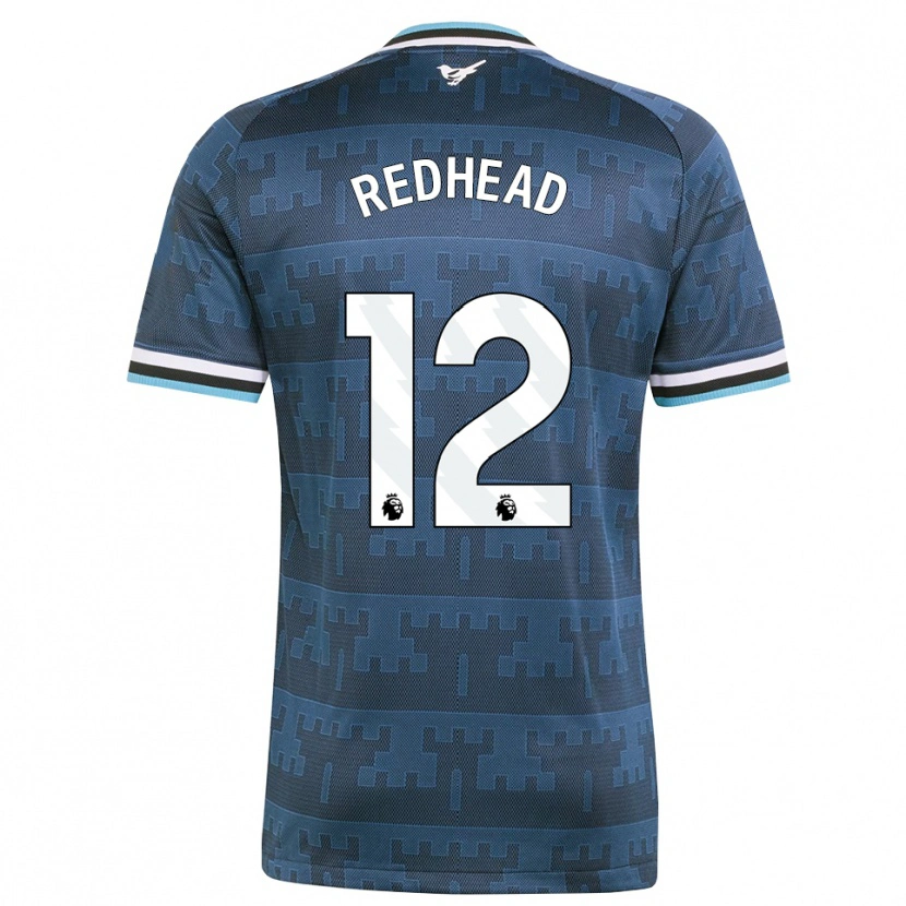 Danxen Dames Cara Milne-Redhead #12 Geel Zwart Blauw Uitshirt Uittenue 2026/27 T-Shirt België