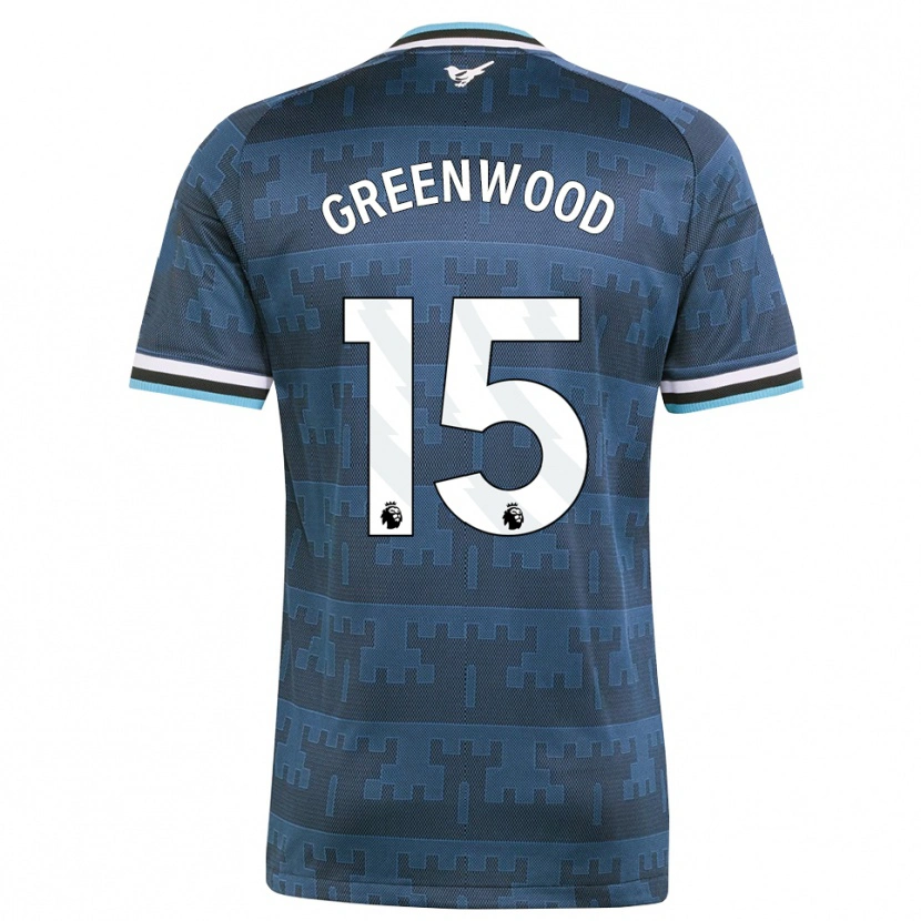 Danxen Dames Hannah Greenwood #15 Geel Zwart Blauw Uitshirt Uittenue 2026/27 T-Shirt België