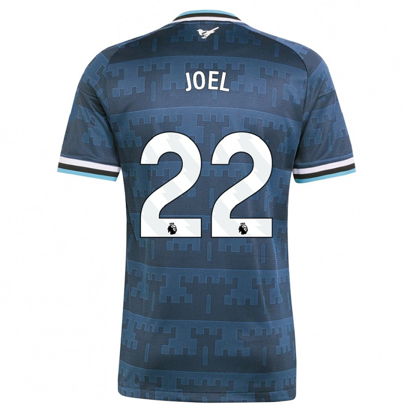 Danxen Dames Lois Joel #22 Geel Zwart Blauw Uitshirt Uittenue 2026/27 T-Shirt België