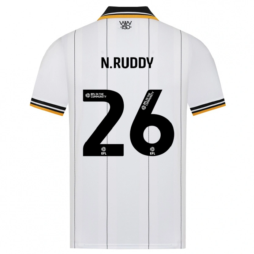 Danxen Dames John Ruddy #26 Oranje Wit Zwart Uitshirt Uittenue 2026/27 T-Shirt België