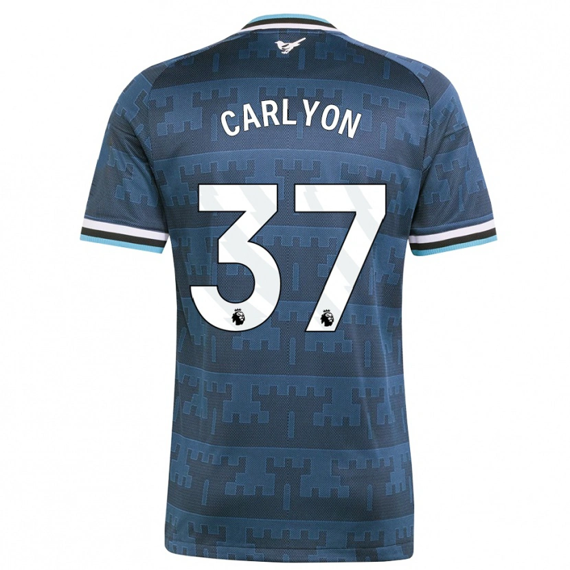 Danxen Dames Nathan Carlyon #37 Geel Zwart Blauw Uitshirt Uittenue 2026/27 T-Shirt België