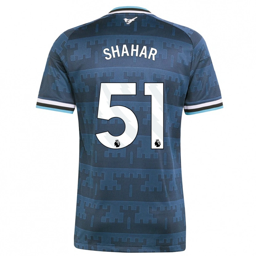 Danxen Dames Leo Shahar #51 Geel Zwart Blauw Uitshirt Uittenue 2026/27 T-Shirt België