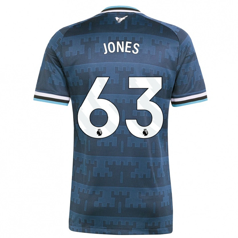 Danxen Dames Tyler Jones #63 Geel Zwart Blauw Uitshirt Uittenue 2026/27 T-Shirt België