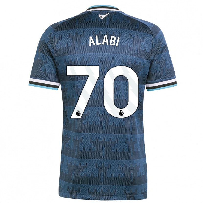 Danxen Dames Sam Alabi #70 Geel Zwart Blauw Uitshirt Uittenue 2026/27 T-Shirt België