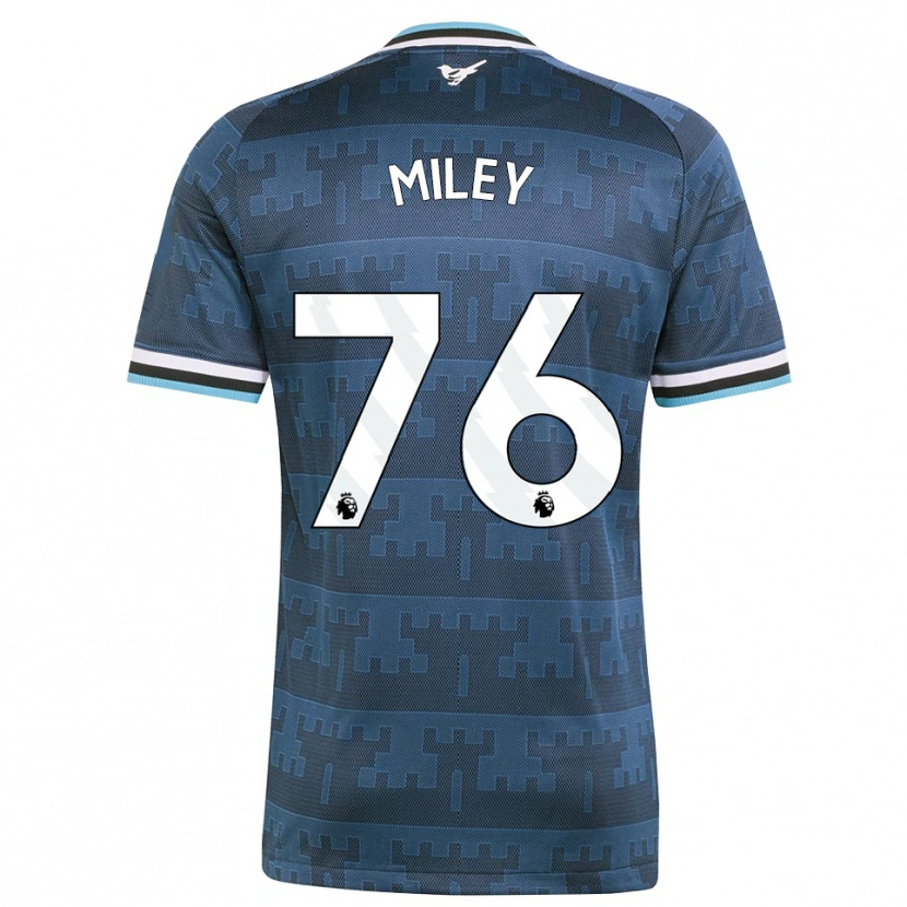 Danxen Dames Mason Miley #76 Geel Zwart Blauw Uitshirt Uittenue 2026/27 T-Shirt België