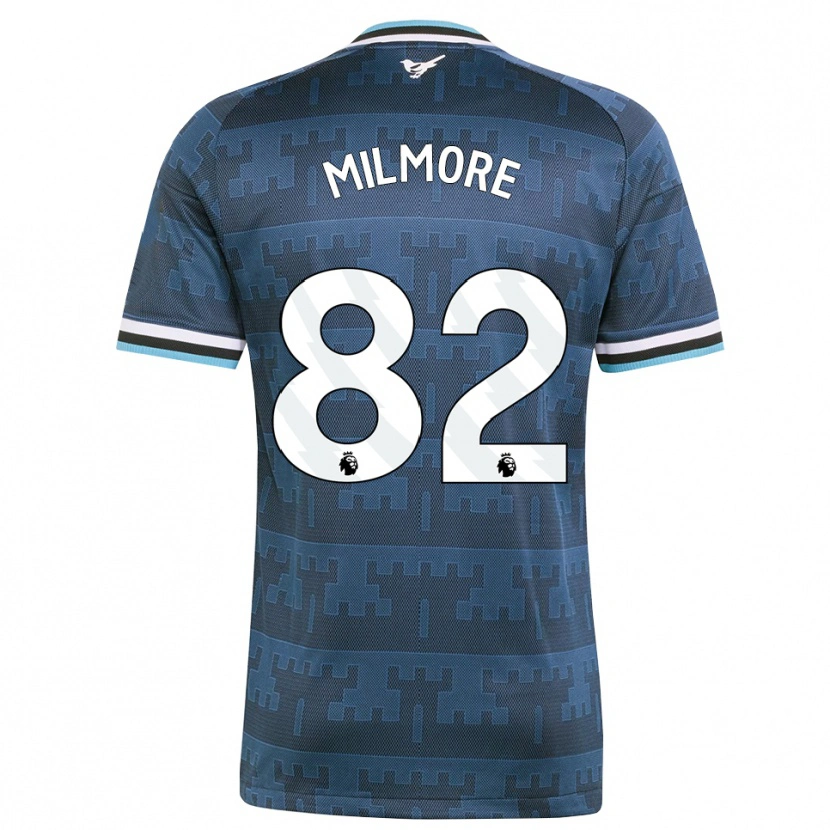 Danxen Dames Carter Milmore #82 Geel Zwart Blauw Uitshirt Uittenue 2026/27 T-Shirt België