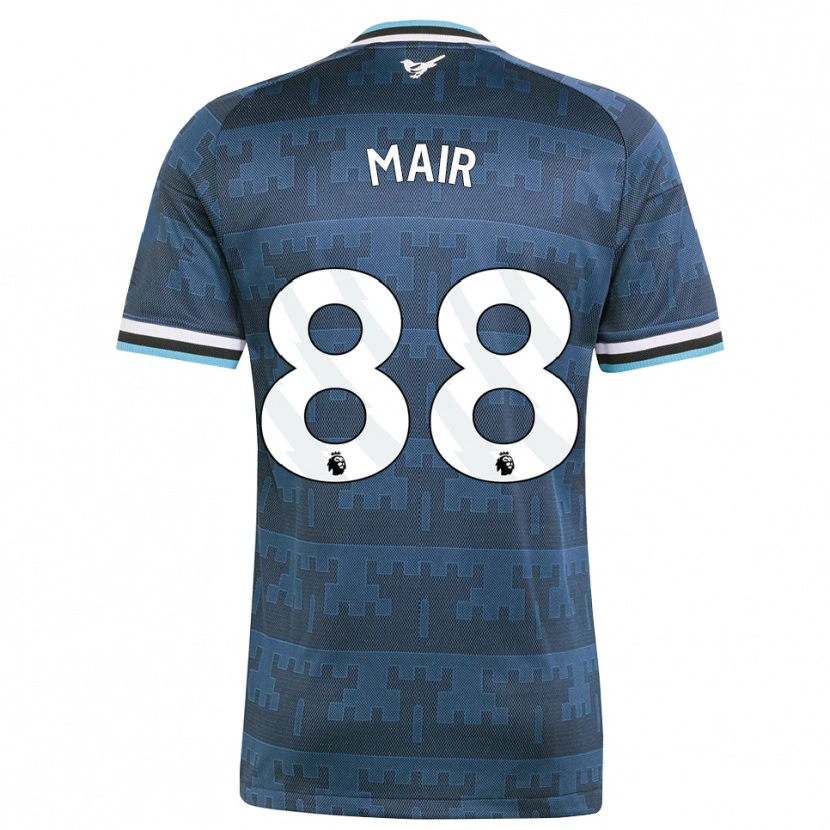 Danxen Dames George Mair #88 Geel Zwart Blauw Uitshirt Uittenue 2026/27 T-Shirt België