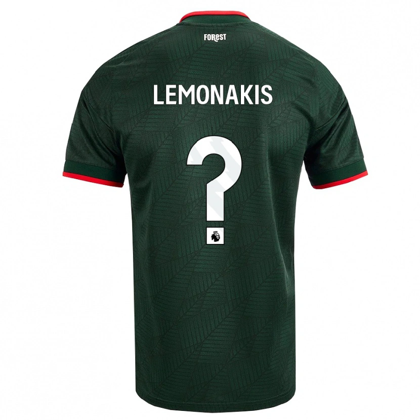 Danxen Dames Georgios Lemonakis #0 Donkergroen Rood Uitshirt Uittenue 2026/27 T-Shirt België