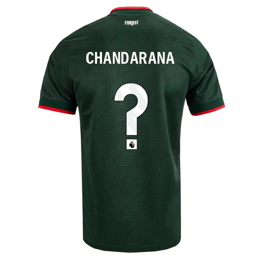 Danxen Dames Millie Chandarana #0 Donkergroen Rood Uitshirt Uittenue 2026/27 T-Shirt België