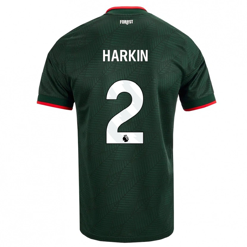 Danxen Dames Lyndsey Harkin #2 Donkergroen Rood Uitshirt Uittenue 2026/27 T-Shirt België