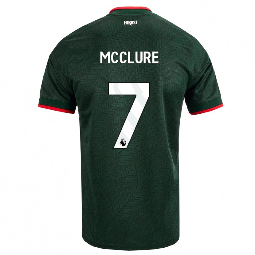 Danxen Dames Blaine Mcclure #7 Donkergroen Rood Uitshirt Uittenue 2026/27 T-Shirt België