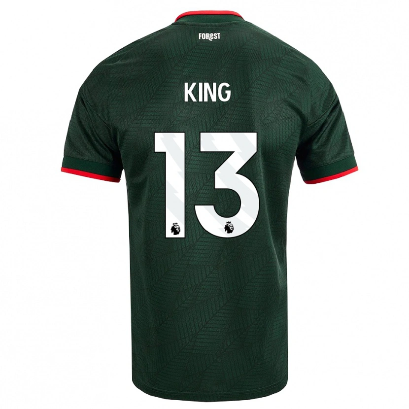 Danxen Dames Leo King #13 Donkergroen Rood Uitshirt Uittenue 2026/27 T-Shirt België