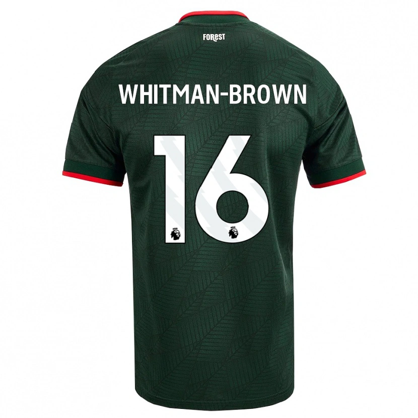Danxen Dames Chae Whitman-Brown #16 Donkergroen Rood Uitshirt Uittenue 2026/27 T-Shirt België
