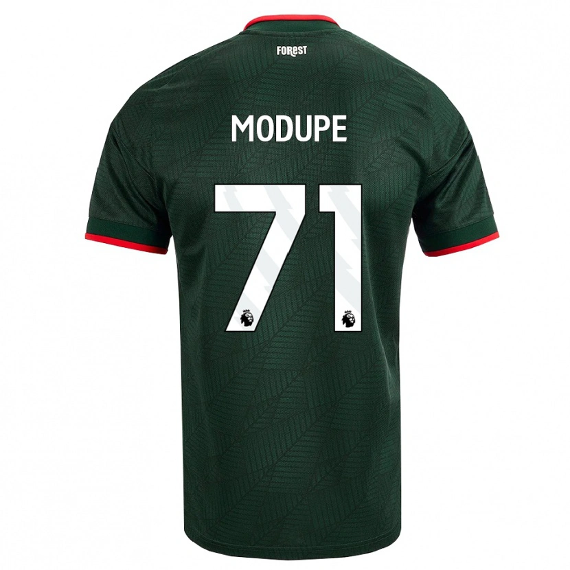 Danxen Dames David Modupe #71 Donkergroen Rood Uitshirt Uittenue 2026/27 T-Shirt België