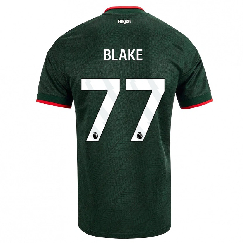 Danxen Dames Zyan Blake #77 Donkergroen Rood Uitshirt Uittenue 2026/27 T-Shirt België