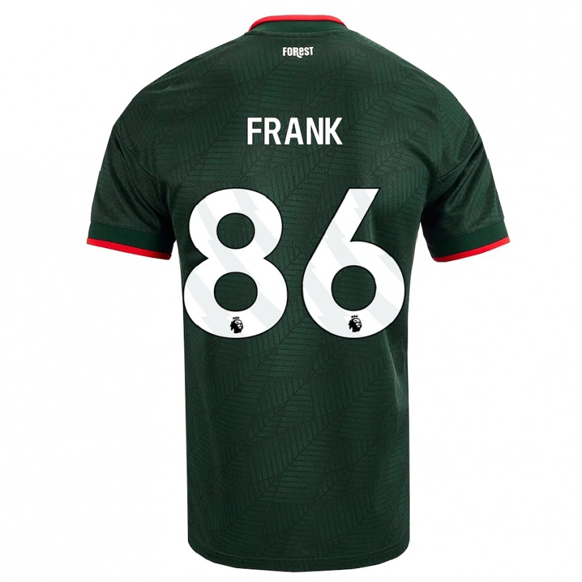 Danxen Dames Frank Djamna #86 Donkergroen Rood Uitshirt Uittenue 2026/27 T-Shirt België