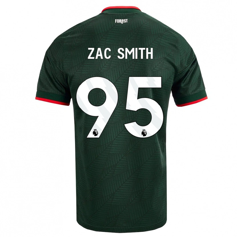 Danxen Dames Zac Smith #95 Donkergroen Rood Uitshirt Uittenue 2026/27 T-Shirt België