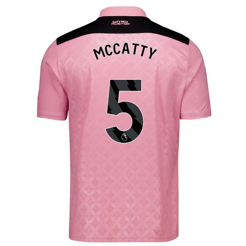 Danxen Dames Grace Mccatty #5 Lichtroze Zwart Uitshirt Uittenue 2026/27 T-Shirt België