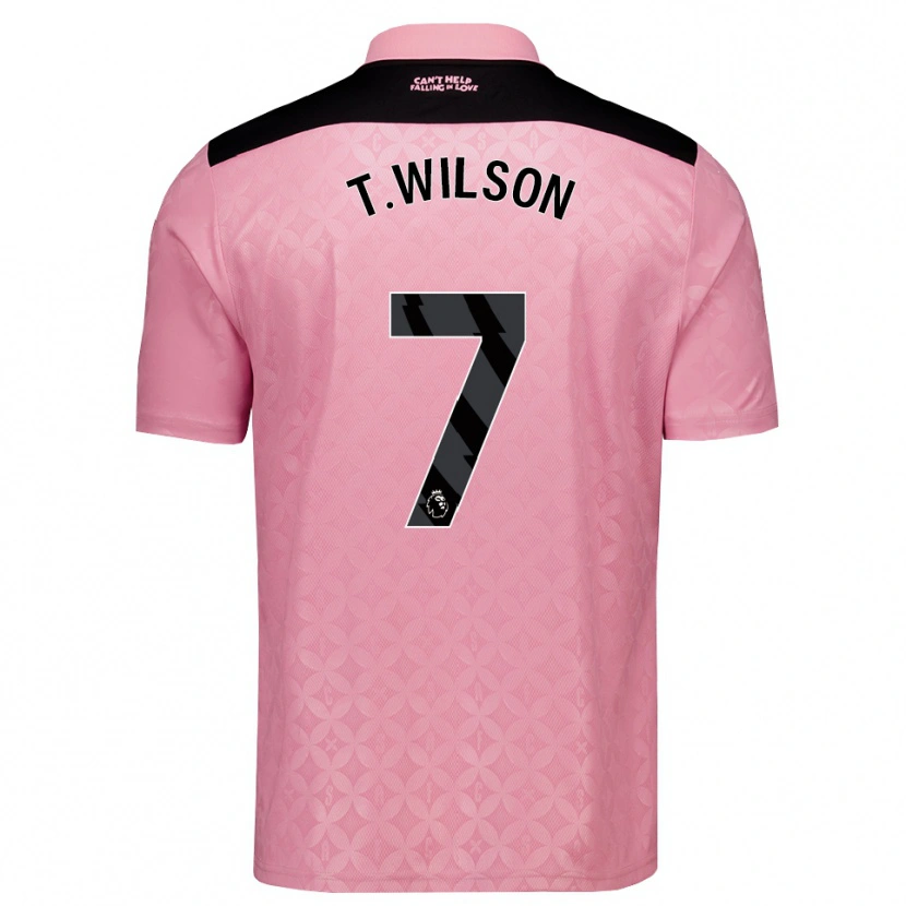 Danxen Dames Triziano Wilson #7 Lichtroze Zwart Uitshirt Uittenue 2026/27 T-Shirt België