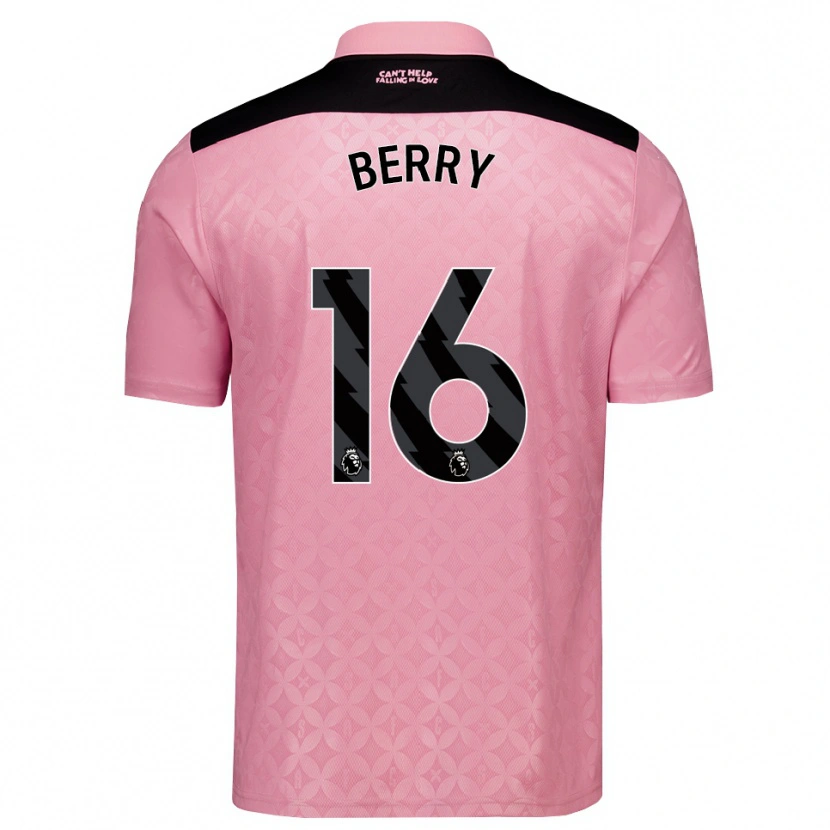 Danxen Dames Ethan Berry #16 Lichtroze Zwart Uitshirt Uittenue 2026/27 T-Shirt België