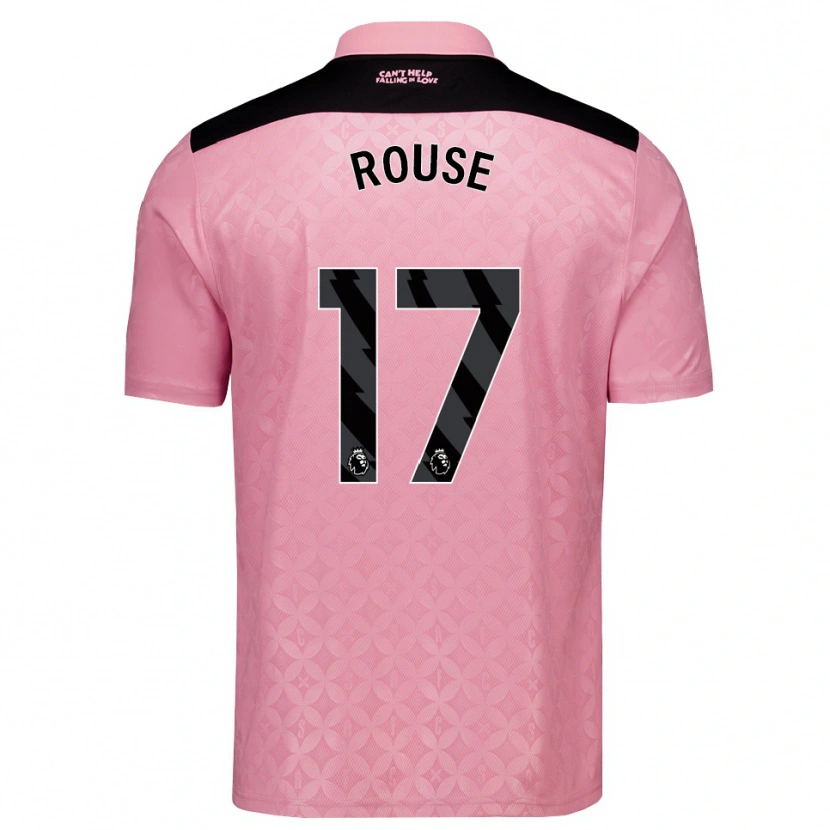 Danxen Dames Mollie Rouse #17 Lichtroze Zwart Uitshirt Uittenue 2026/27 T-Shirt België