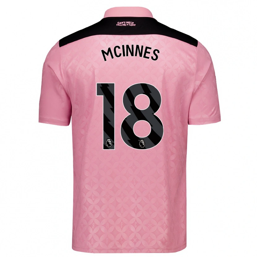 Danxen Dames Libby Mcinnes #18 Lichtroze Zwart Uitshirt Uittenue 2026/27 T-Shirt België
