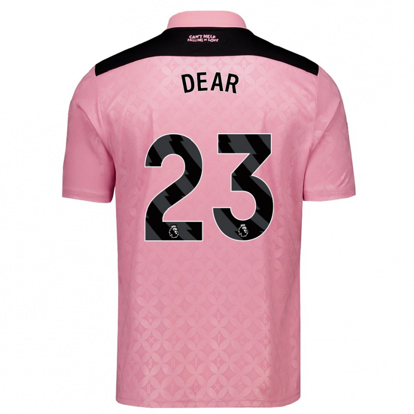 Danxen Dames Jenna Dear #23 Lichtroze Zwart Uitshirt Uittenue 2026/27 T-Shirt België