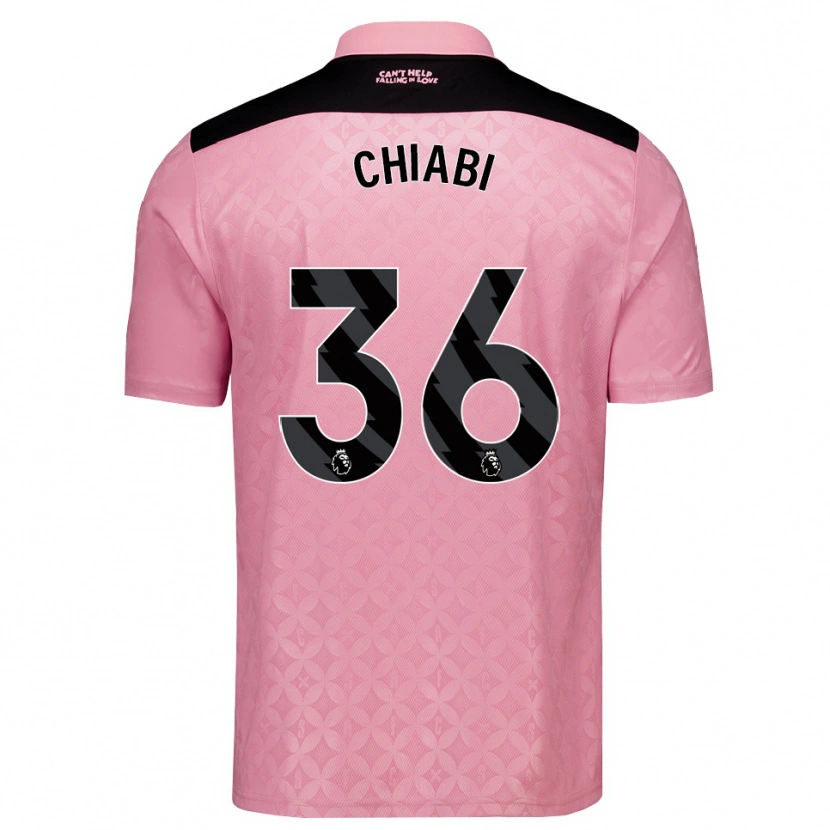 Danxen Dames Tom Chiabi #36 Lichtroze Zwart Uitshirt Uittenue 2026/27 T-Shirt België
