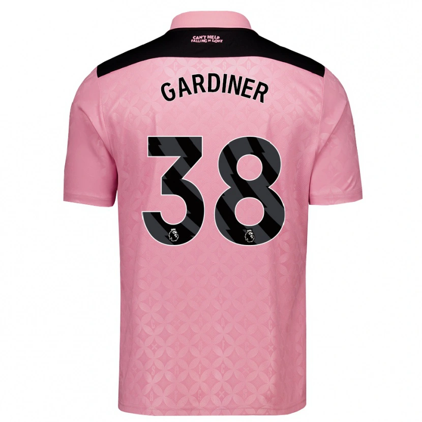 Danxen Dames Harry Gardiner #38 Lichtroze Zwart Uitshirt Uittenue 2026/27 T-Shirt België