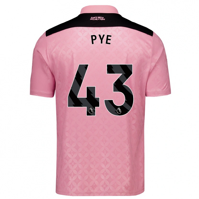 Danxen Dames Connor Pye #43 Lichtroze Zwart Uitshirt Uittenue 2026/27 T-Shirt België
