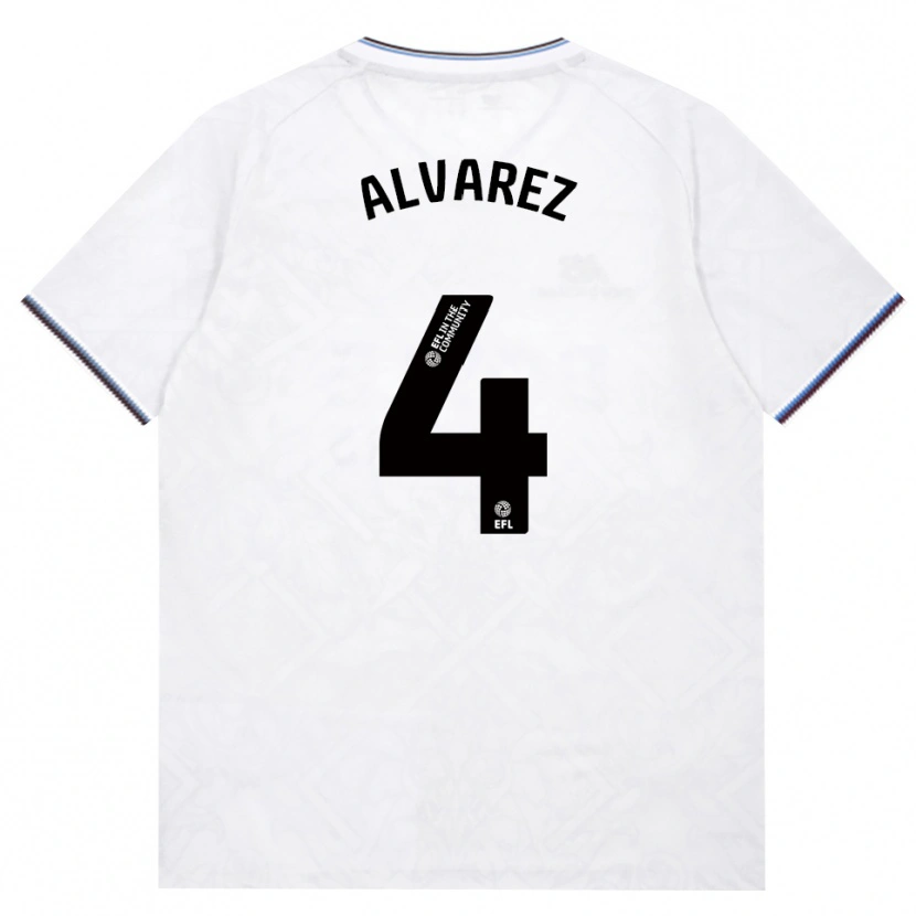 Danxen Dames Edson Álvarez #4 Bordeaux Wit Uitshirt Uittenue 2026/27 T-Shirt België