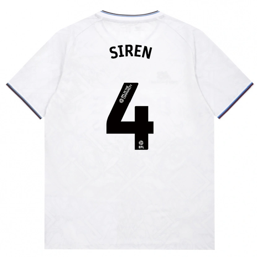 Danxen Dames Oona Siren #4 Bordeaux Wit Uitshirt Uittenue 2026/27 T-Shirt België