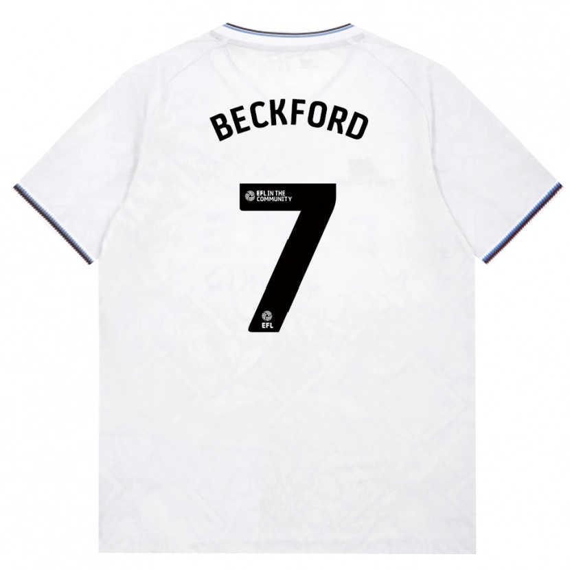 Danxen Dames Lewis Beckford #7 Bordeaux Wit Uitshirt Uittenue 2026/27 T-Shirt België