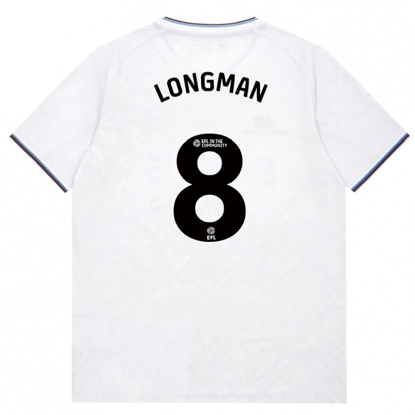 Danxen Dames Jude Longman #8 Bordeaux Wit Uitshirt Uittenue 2026/27 T-Shirt België