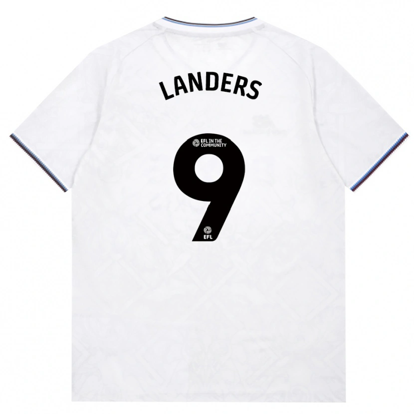 Danxen Dames Josh Landers #9 Bordeaux Wit Uitshirt Uittenue 2026/27 T-Shirt België