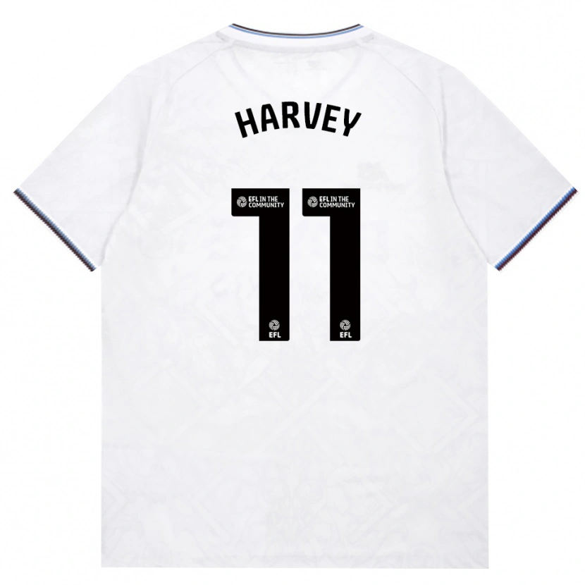 Danxen Dames Ros Harvey #11 Bordeaux Wit Uitshirt Uittenue 2026/27 T-Shirt België