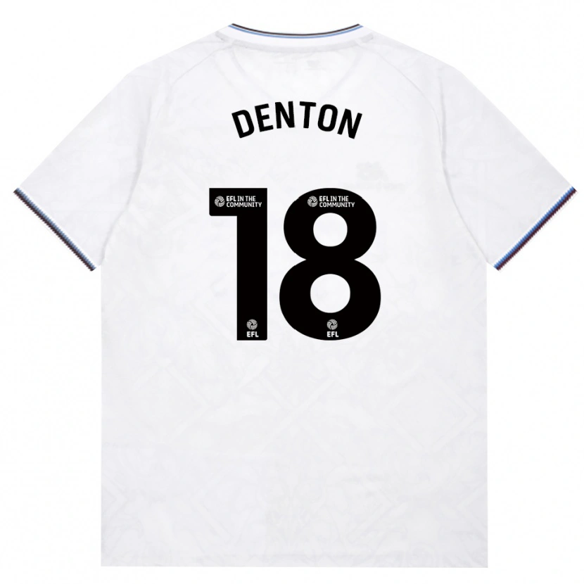 Danxen Dames Anouk Denton #18 Bordeaux Wit Uitshirt Uittenue 2026/27 T-Shirt België