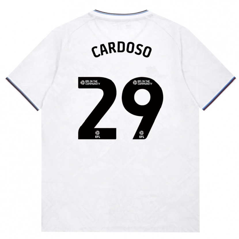 Danxen Dames Goncalo Cardoso #29 Bordeaux Wit Uitshirt Uittenue 2026/27 T-Shirt België