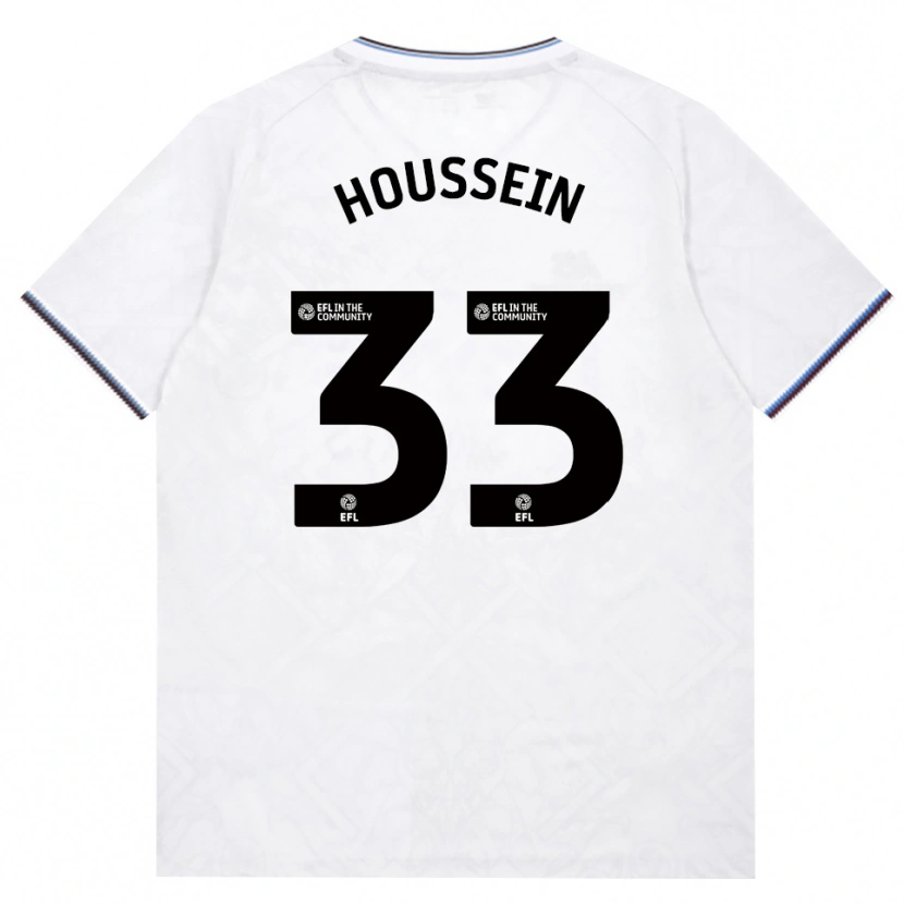 Danxen Dames Halle Houssein #33 Bordeaux Wit Uitshirt Uittenue 2026/27 T-Shirt België