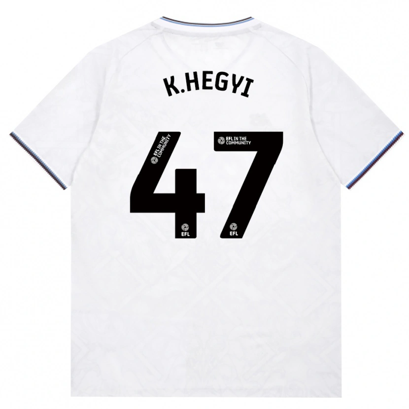 Danxen Dames Krisztian Hegyi #47 Bordeaux Wit Uitshirt Uittenue 2026/27 T-Shirt België