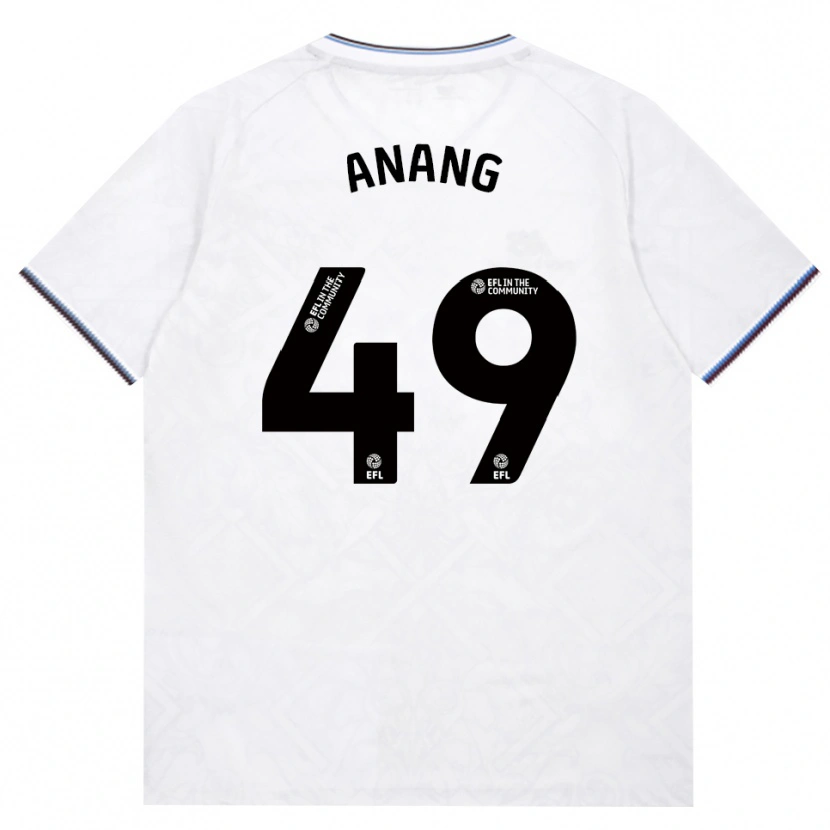 Danxen Dames Joseph Anang #49 Bordeaux Wit Uitshirt Uittenue 2026/27 T-Shirt België