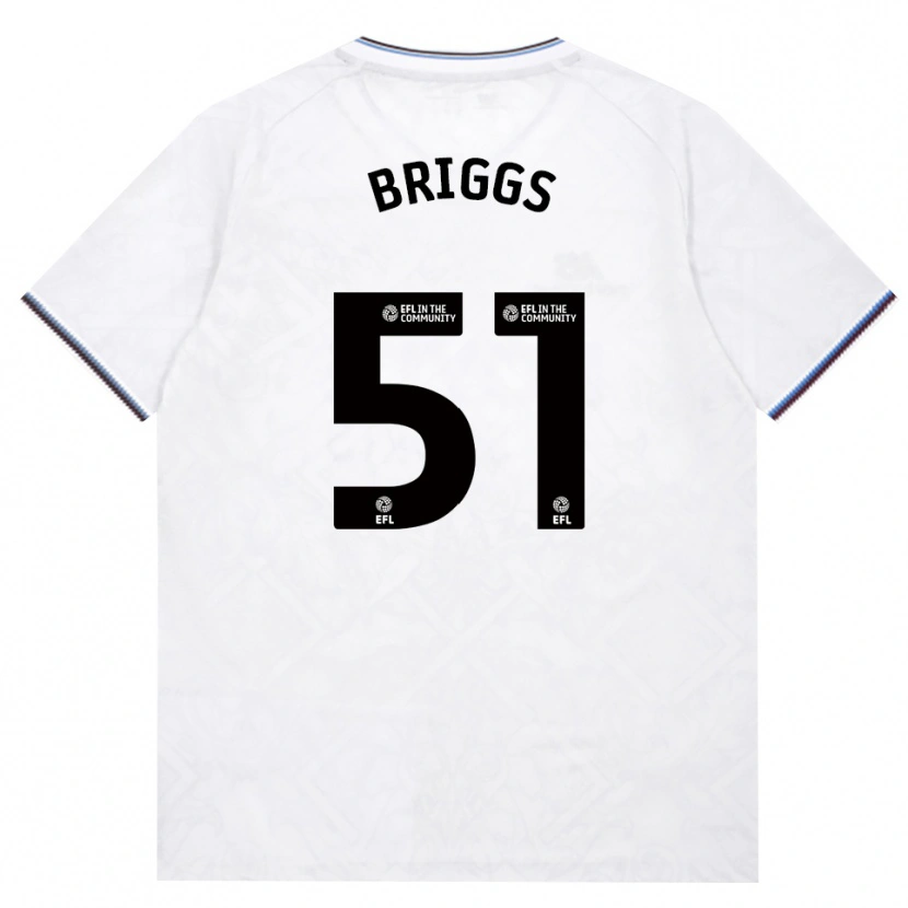 Danxen Dames Josh Briggs #51 Bordeaux Wit Uitshirt Uittenue 2026/27 T-Shirt België